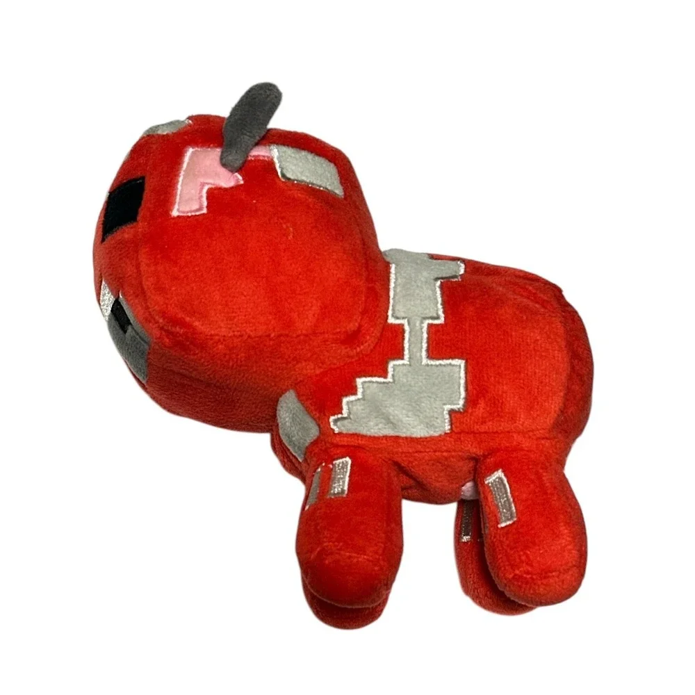 Minecraft Happy Explorer Baby Mooshroom Red Cow Small 2017 Plush Mojang Jinx Toy